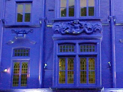 my blue house